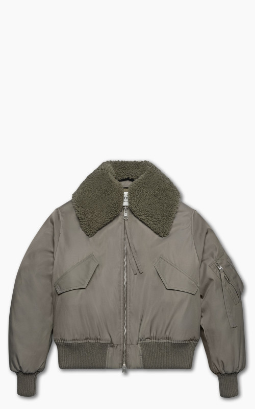 AMI Paris Boxy Fit Jacket Taupe