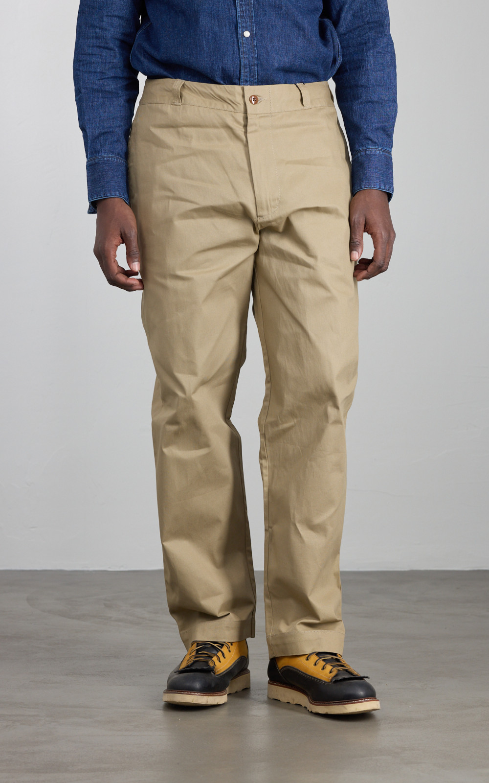 Houston 60s Army Chino Pants Khaki | Cultizm