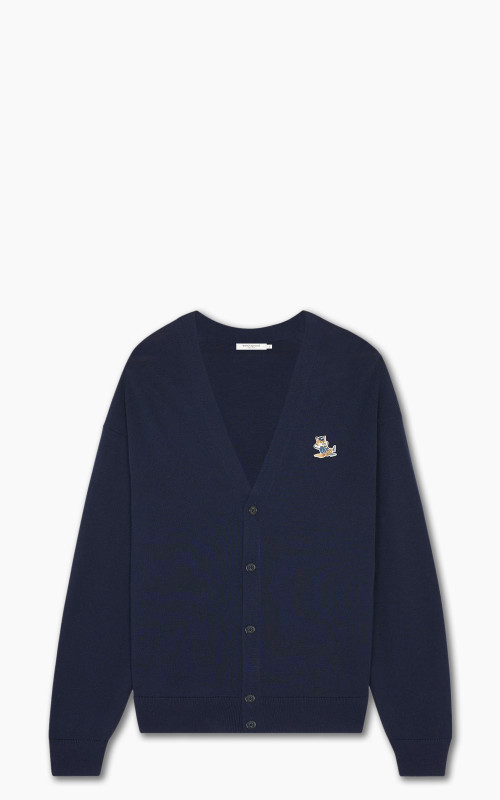 Maison kitsune cardigan navy hotsell