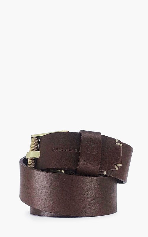 Butts and Shoulders The Belt 42mm Dark Brown