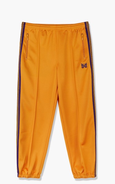 Needles Zipped Track Pant Poly Smooth Yellow Gold