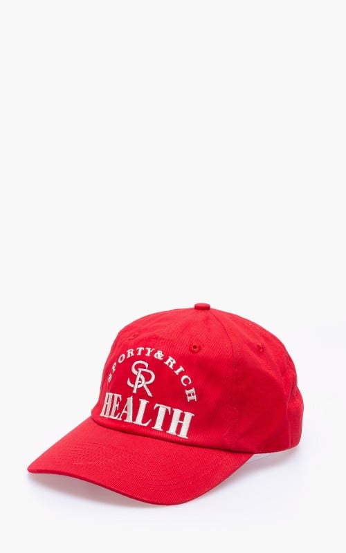 Sporty & Rich Ball Game Hat Sports Red