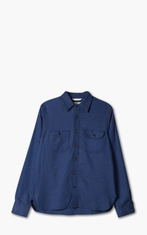 Rogue Territory Work Shirt Navy Rainbow Nep