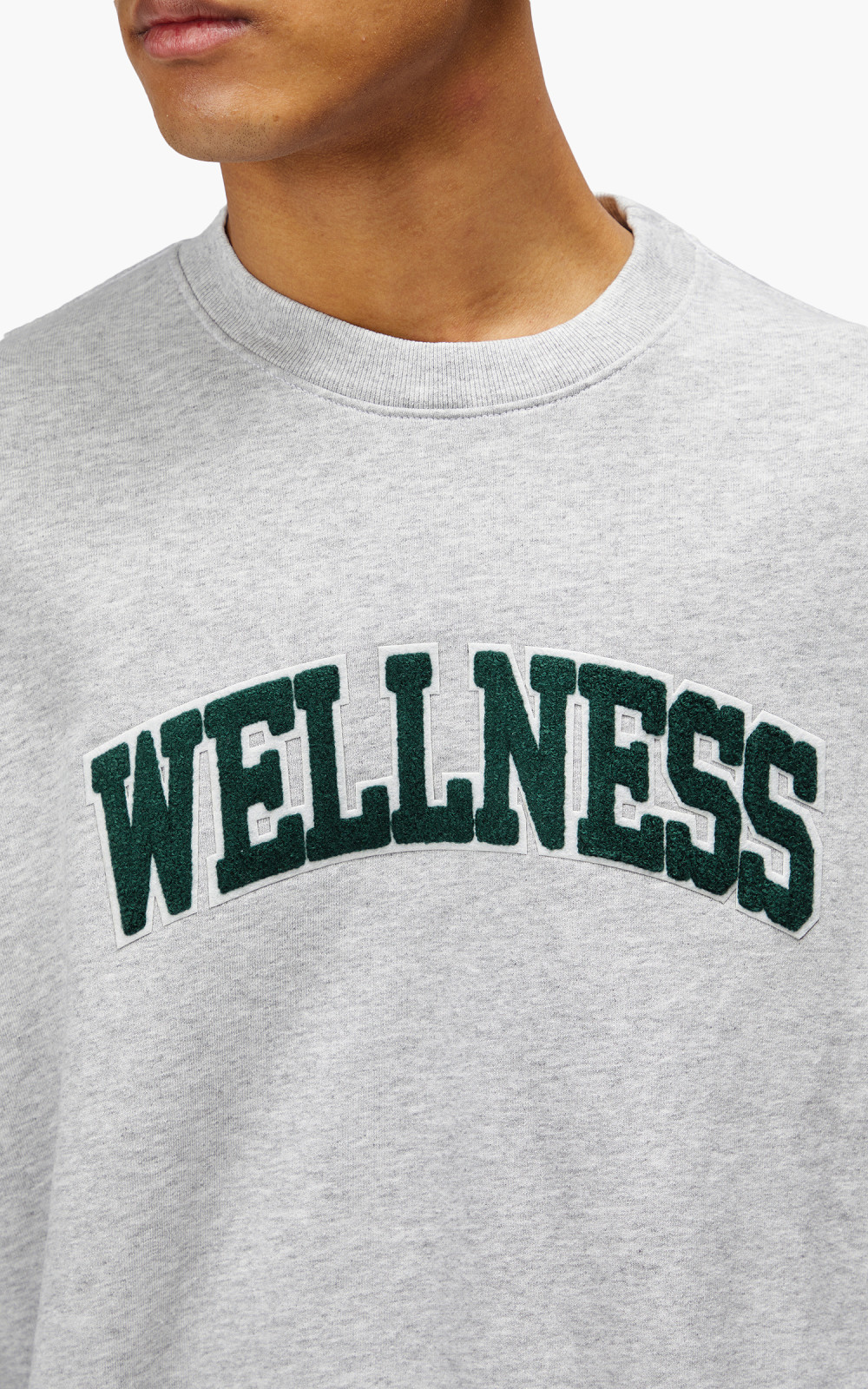 トップス Sporty&Rich Health and Wellness Crewneck Sporty & Rich Wellness crew-neck Cotton Sweatshirt | Blue