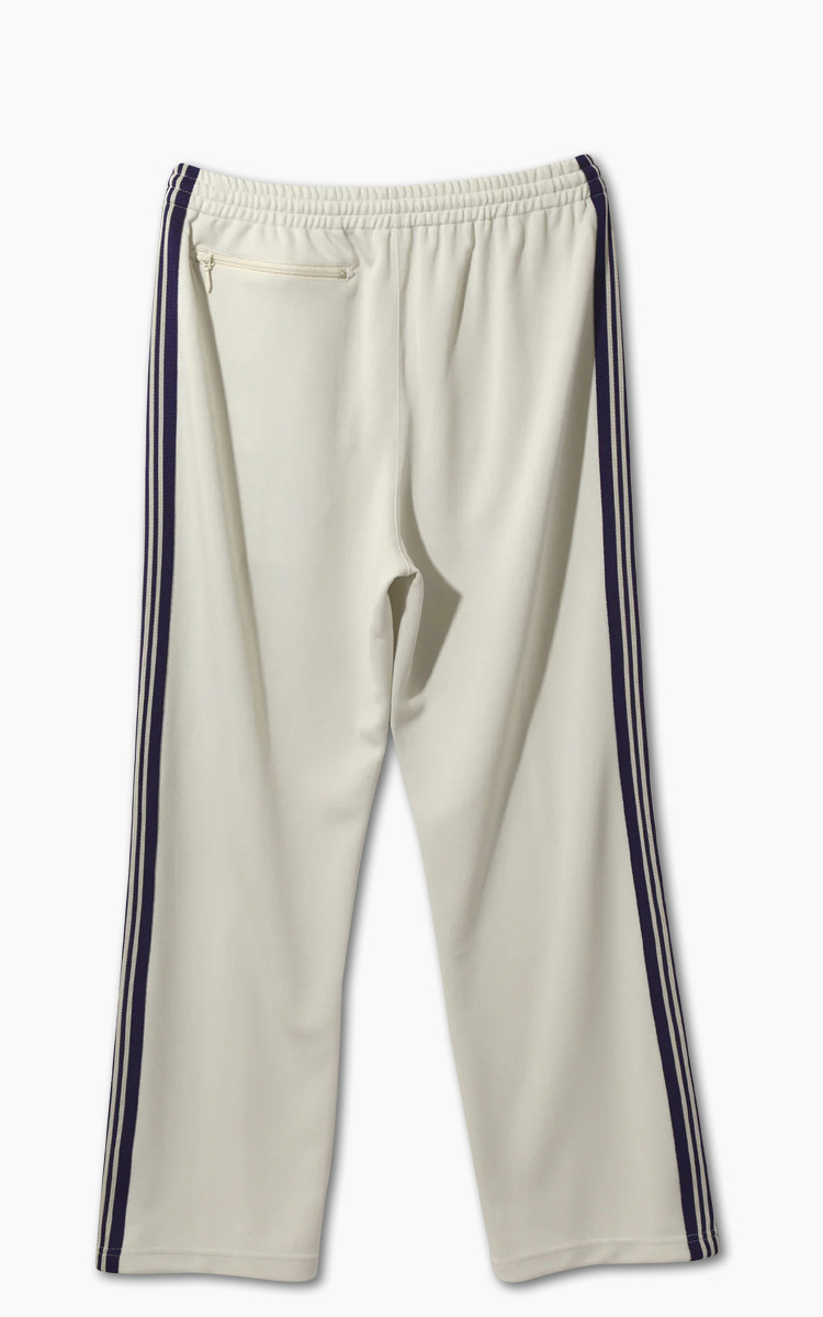 Needles Track Pant Poly Smooth Ice White | Cultizm