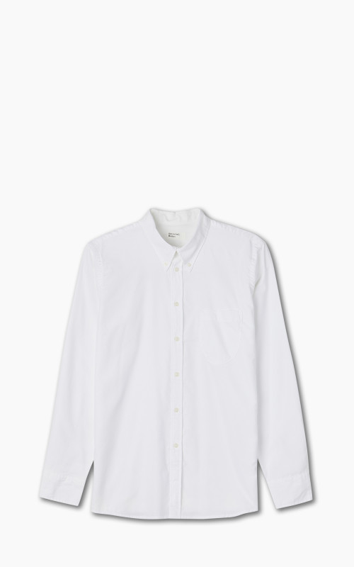 Universal Works Daybrook Shirt Organic Oxford White