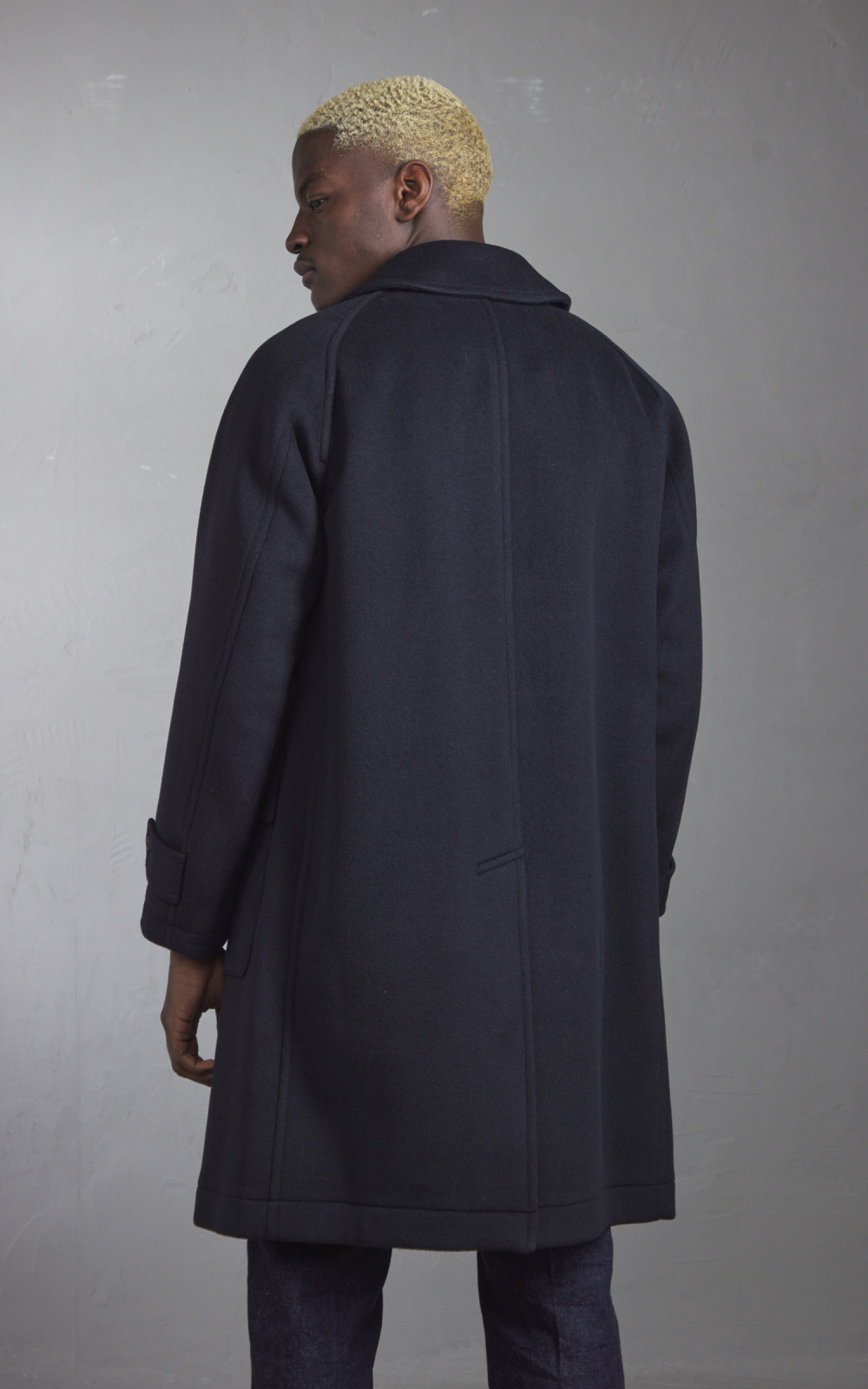 Kaptain Sunshine Traveller Coat Top Black | Cultizm