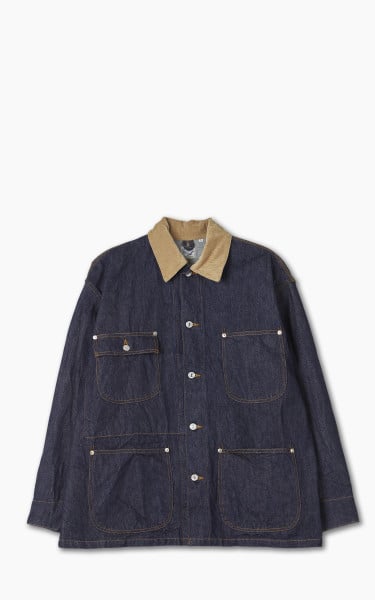OrSlow Loose Fit Coverall One Wash Indigo