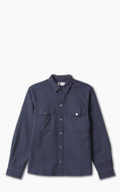 Tellason Overshirt Sateen Navy