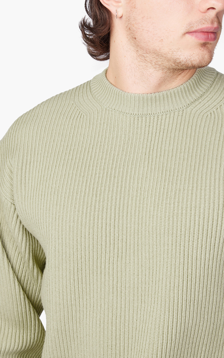 オーラリー Milled French Merino Rib KNIT 5 Namu Shop - Auralee Milled French Merino Rib Knit Pants