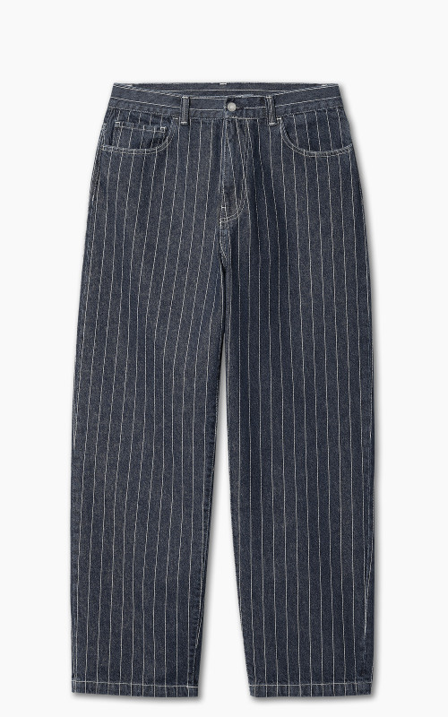 Carhartt WIP Orlean Pant Orlean Stripe Blue/White Stone Washed