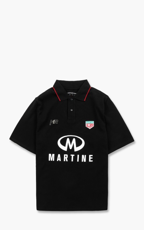 Martine Rose Polo Shirt Black
