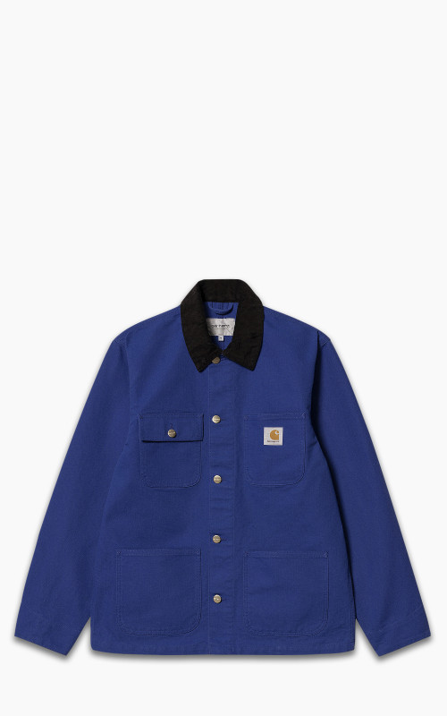 Carhartt WIP Michigan Coat Lazurite/Black Rinsed