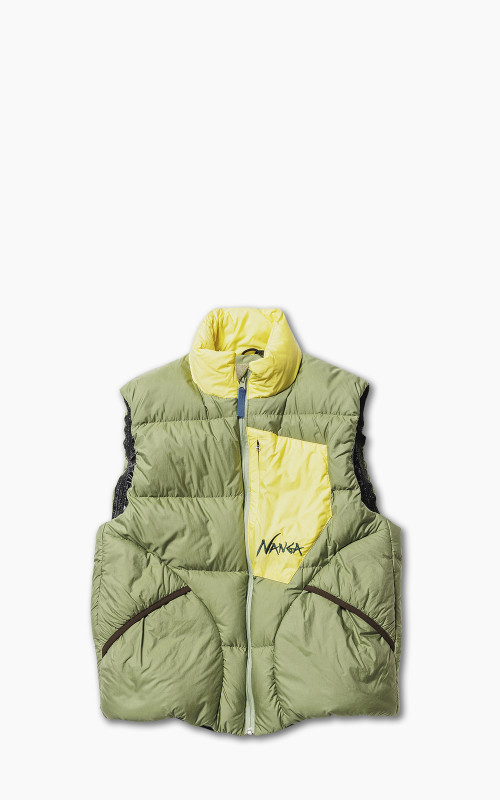 Nanga Mazeno Ridge Vest Light Khaki