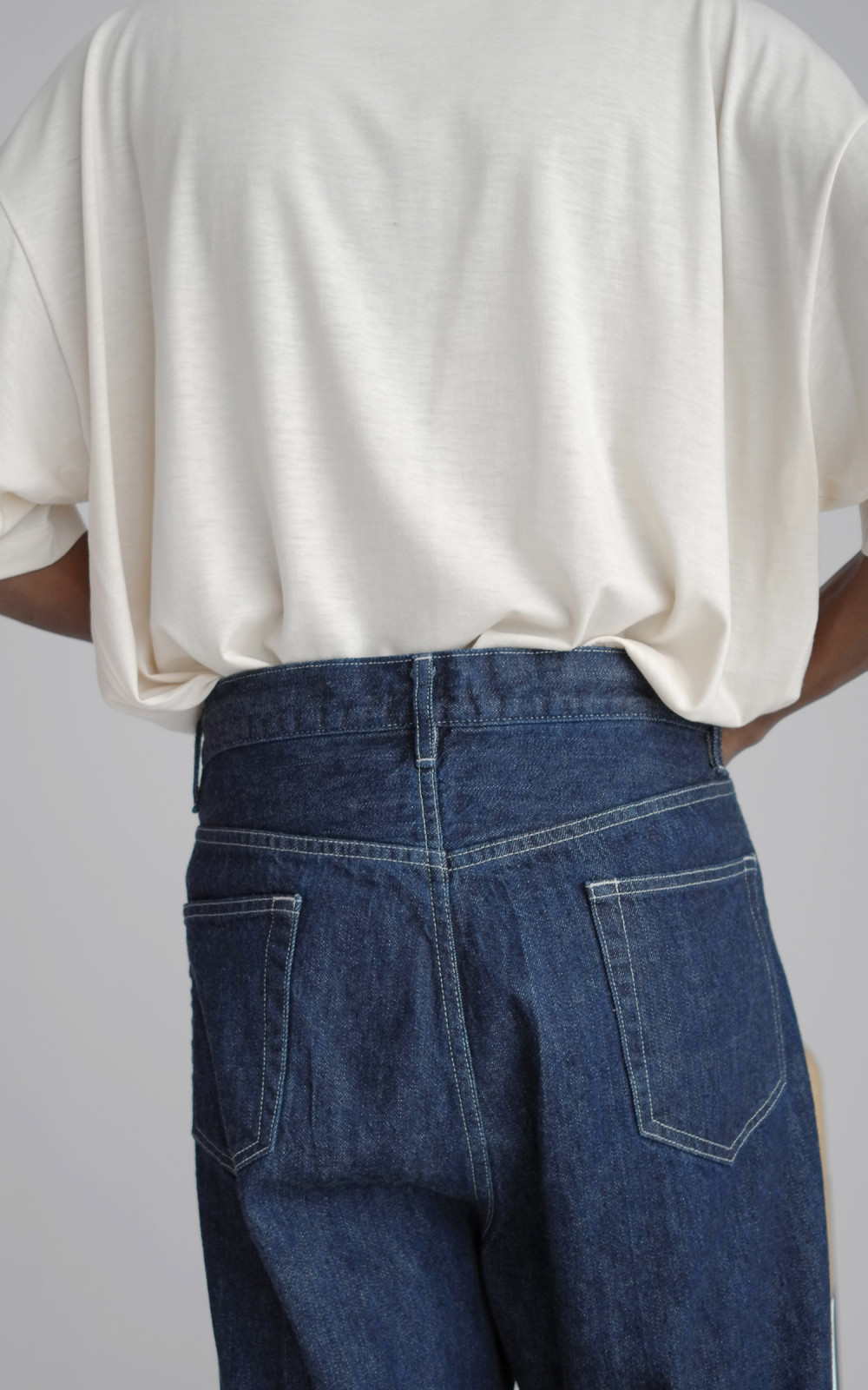 ★AMES-WORLDWIDE★BASIC DENIM PANTS LIGHT BLUE★正規品/人気 Begin Summer Light Blue Wide Jeans Denim Pants (2 colors