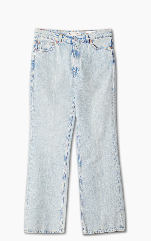 Our Legacy 70s Cut Bleach Crease Denim