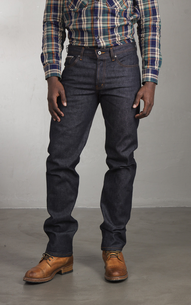 Naked & Famous Denim Weird Guy Dia De Los Muertos Selvedge Indigo 12.5oz |  Cultizm
