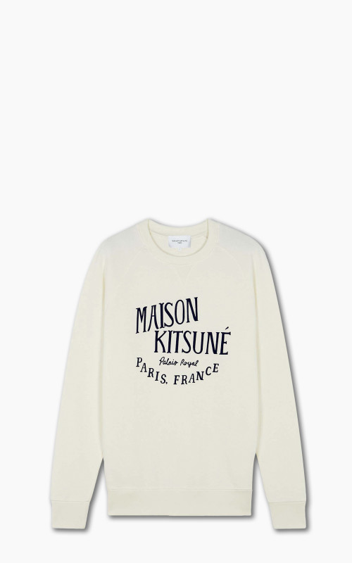 Maison Kitsuné Palais Royal Classic Sweatshirt Ecru