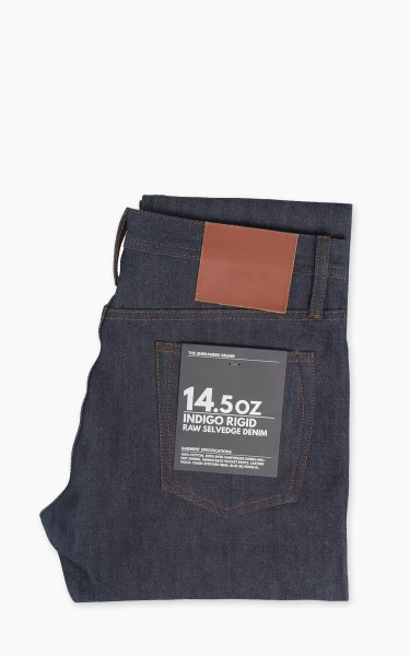 The Unbranded Brand UB201 Tapered Fit Selvedge Indigo 14.5oz