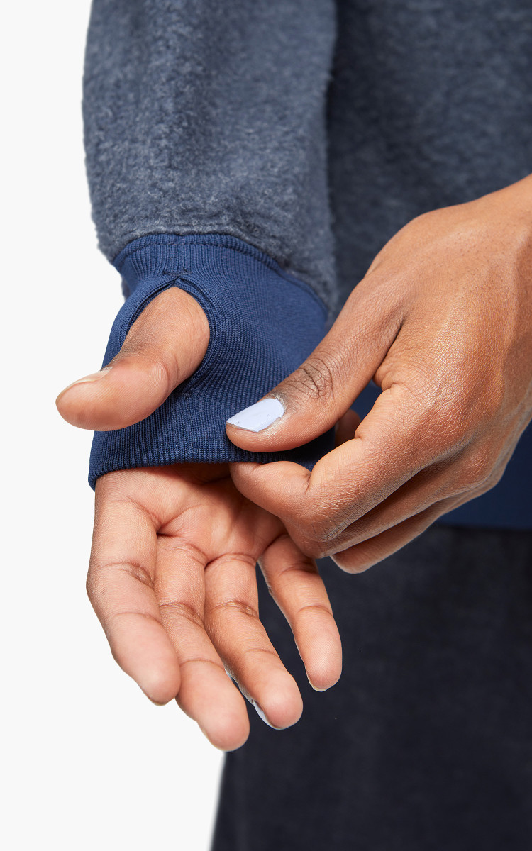 BEAMS　PLUS　MIL Half Zip Fleece　ミントグリーン Beams-13-0104-156-79-18-B-