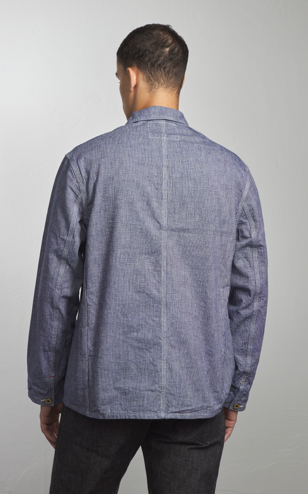 Warehouse & Co. Lot 2195 Selvedge Pincheck Change Button