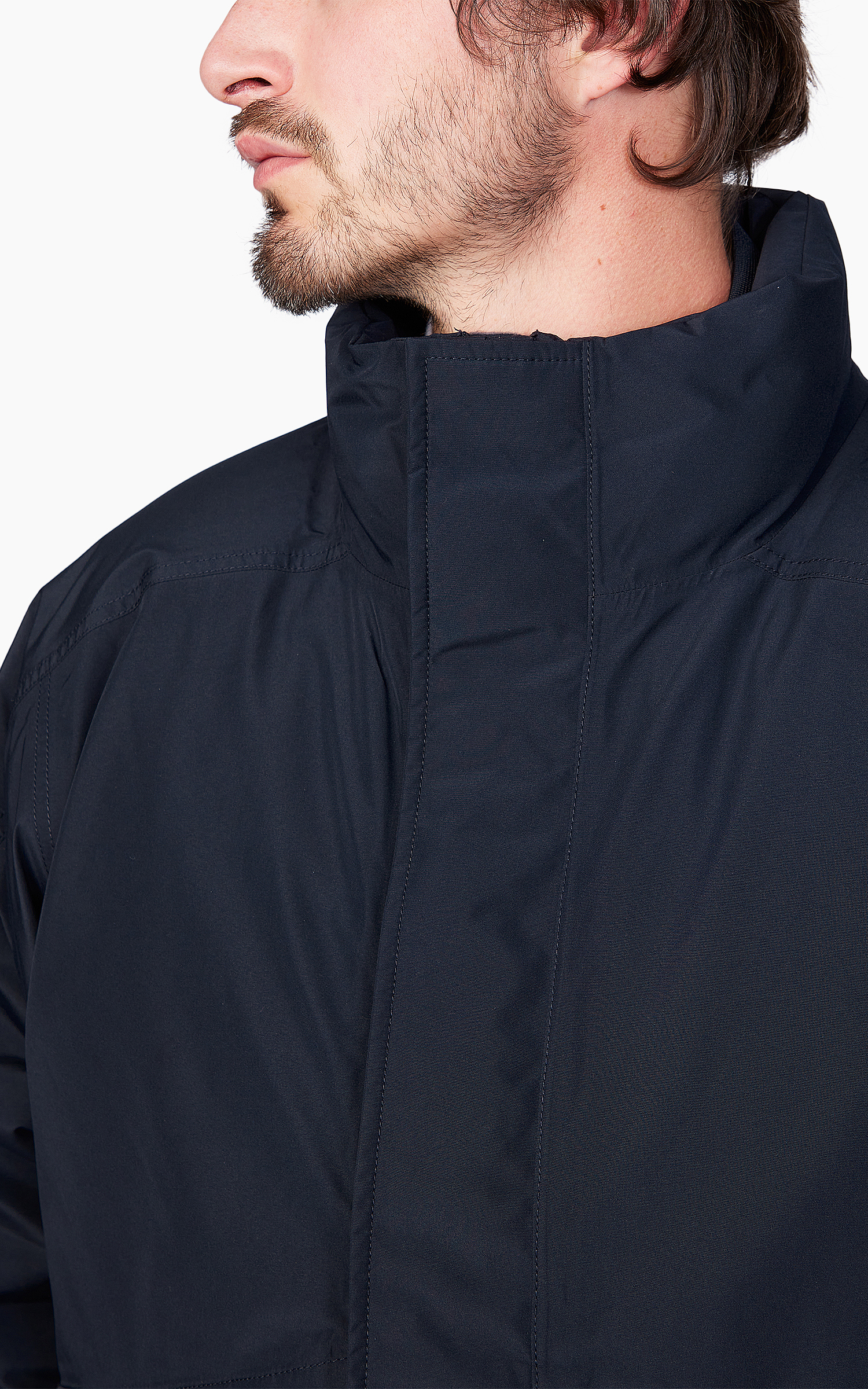 Nanamica GORE-TEX Short Down Jacket Navy | Cultizm