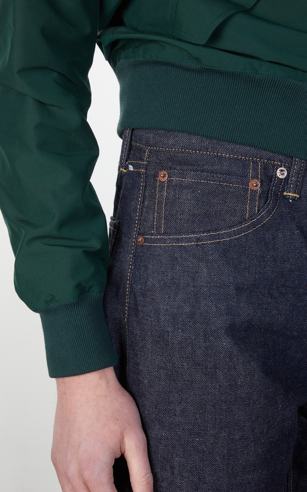 Warehouse & Co. Lot 1001XX Jeans Non Wash Model Indigo 13.5