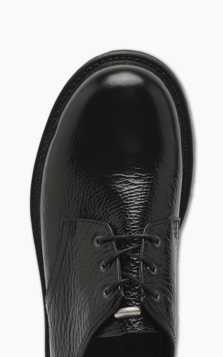 Our Legacy Trampler Shoe Black Cracked Patent Leather | Cultizm