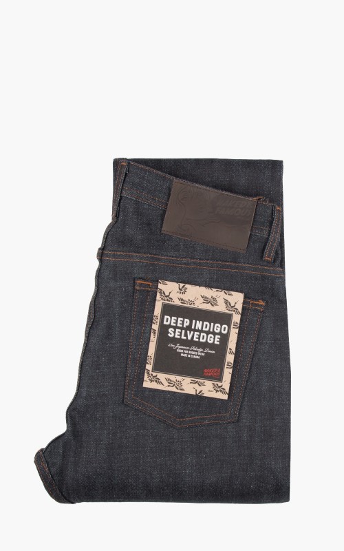 Naked & Famous Denim Weird Guy Deep Indigo Rigid Selvedge 15oz