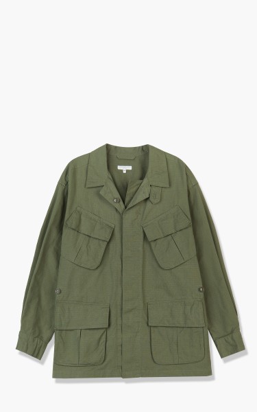 Engineered Garments Jungle Fatigue Jacket Cotton Ripstop Olive 22S1D047-CT010