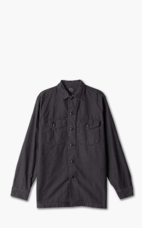 OrSlow US Army Fatigue Shirt Black Stone