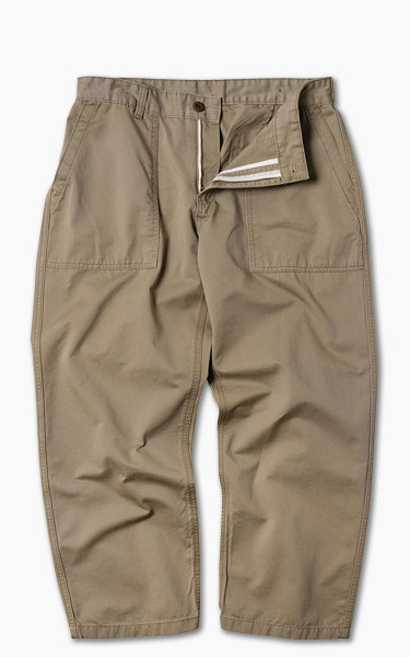 FrizmWORKS Chino Wide Fatigue Pants Beige