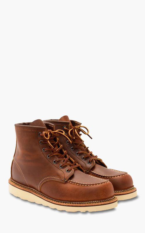 Red Wing Shoes 1907 Moc Toe Copper Rough & Tough