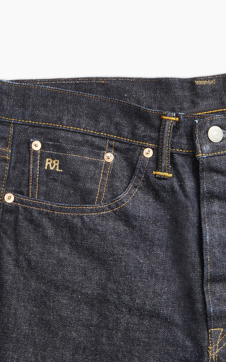 RRL VINTAGE 5 POCKET 28×30 RRL Vintage 5-Pocket Jean Limited-Edition Olive Rinse | Cultizm