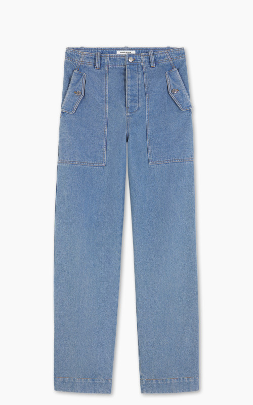 Maison Kitsuné Workwear Pants Light Stone Indigo