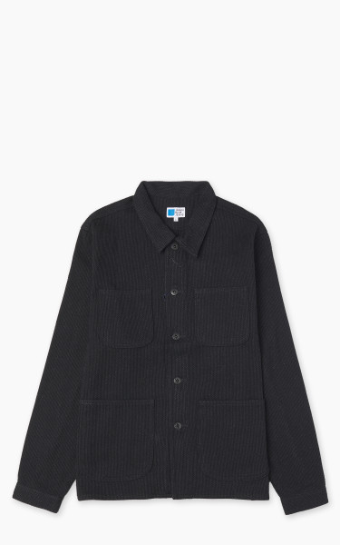 Japan Blue JBOT1324 Sashiko Coverall Jacket Black 11oz
