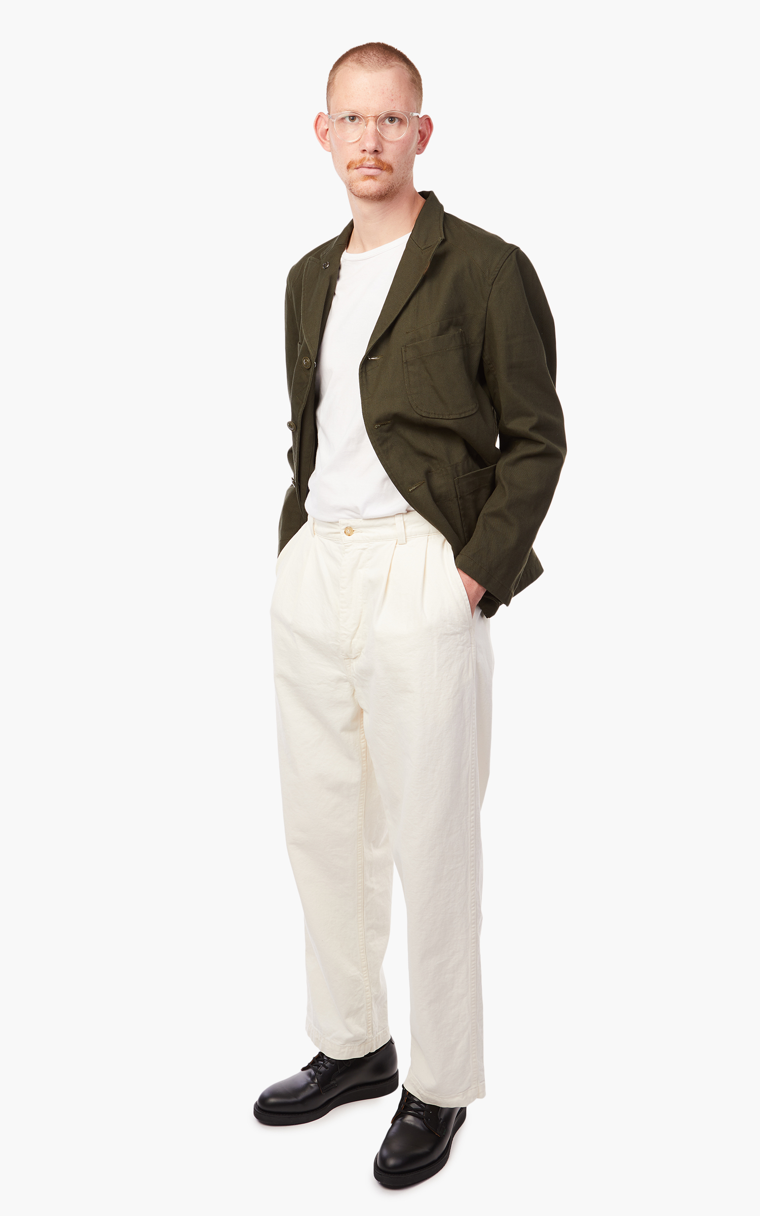 Engineered Garments Bedford Jacket Cotton Heavy Twill Olive