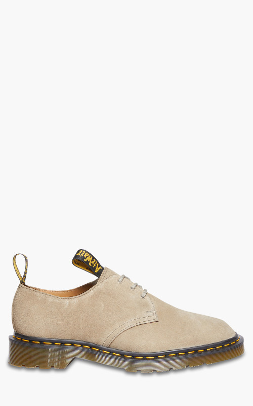 Dr. Martens x Engineered Garments 1461 Leather Lace Up Shoes Milkshake Hi Suede