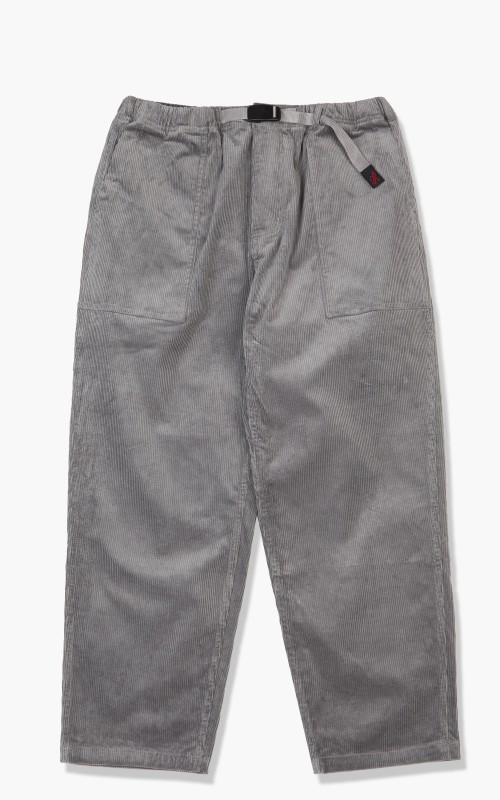 Gramicci Corduroy Loose Tapered Twill Pants Grey GMP-21F044-Grey