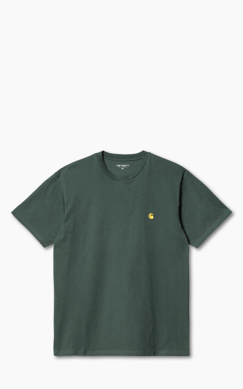 Carhartt WIP S/S Chase T-Shirt Discovery Green/Gold