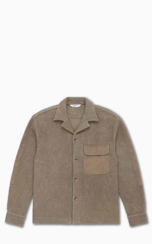 3sixteen Field Shirt Moonrock Slub