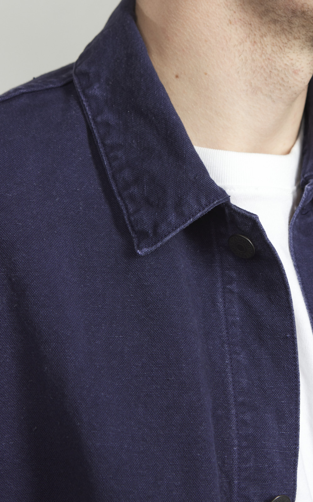 Kaptain Sunshine Coverall Jacket Navy Blue | Cultizm