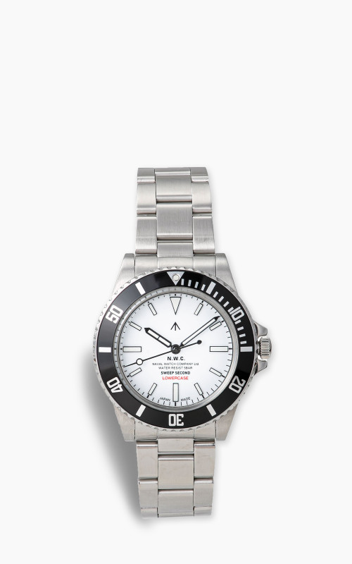Naval Watch Company by LOWERCASE FRXE006 Sweep Second White Dial Metal