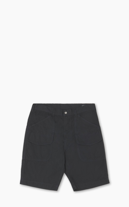 OrSlow Utility Work Shorts Poplin Black