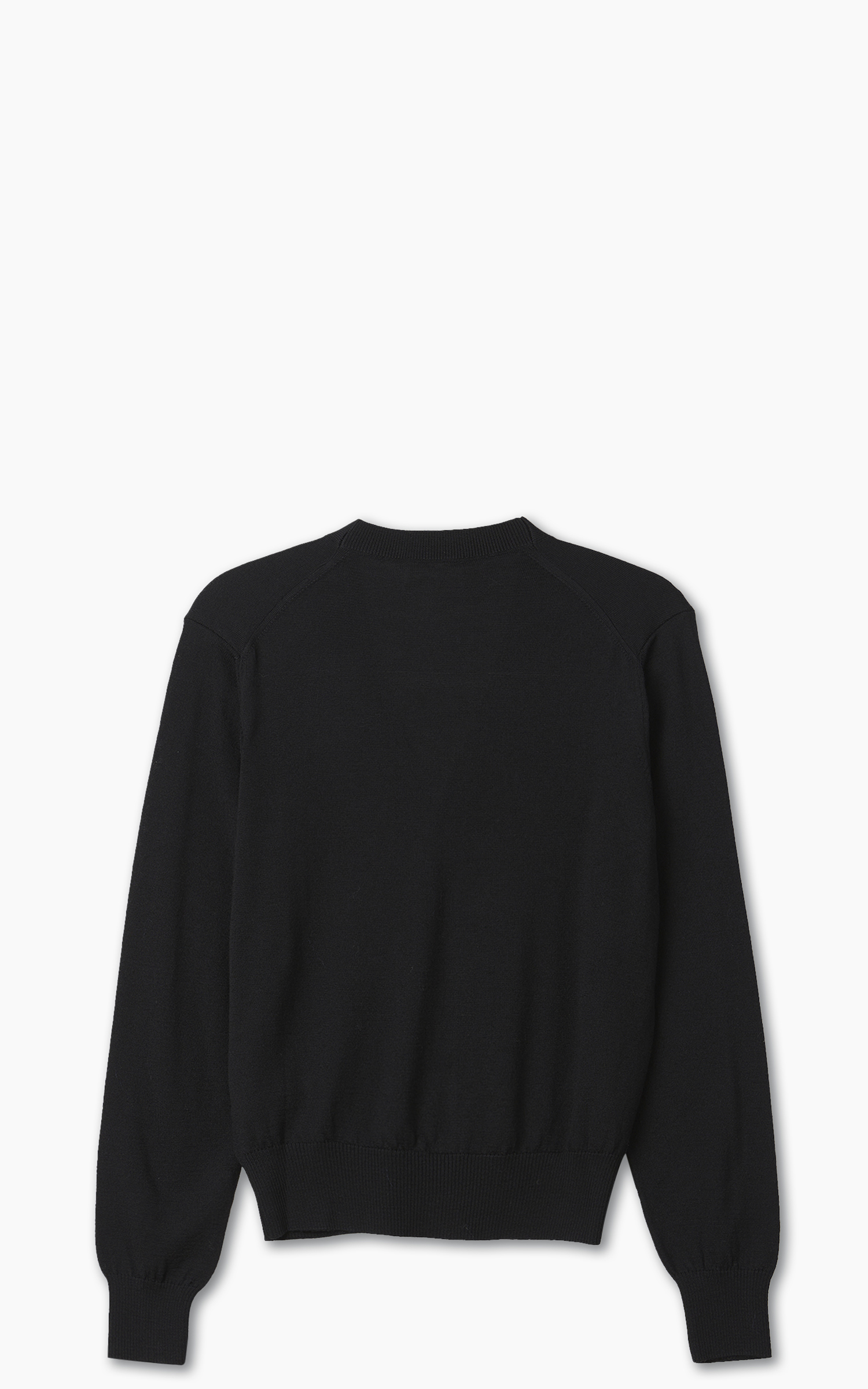 AMI Paris Ami De Coeur Cardigan Black | Cultizm