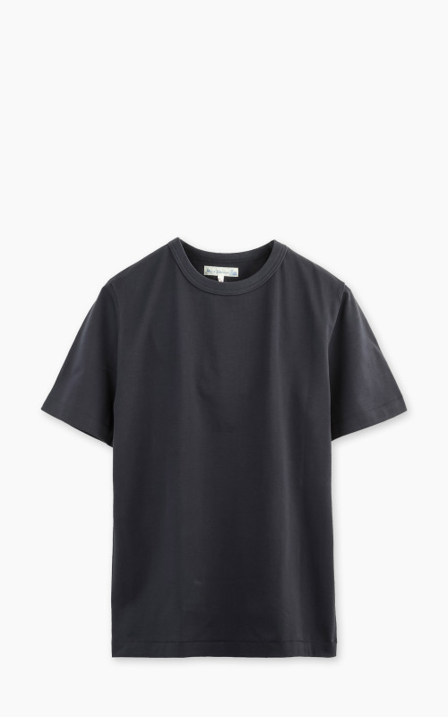 Merz b. Schwanen 214 Crew Neck Tee Charcoal