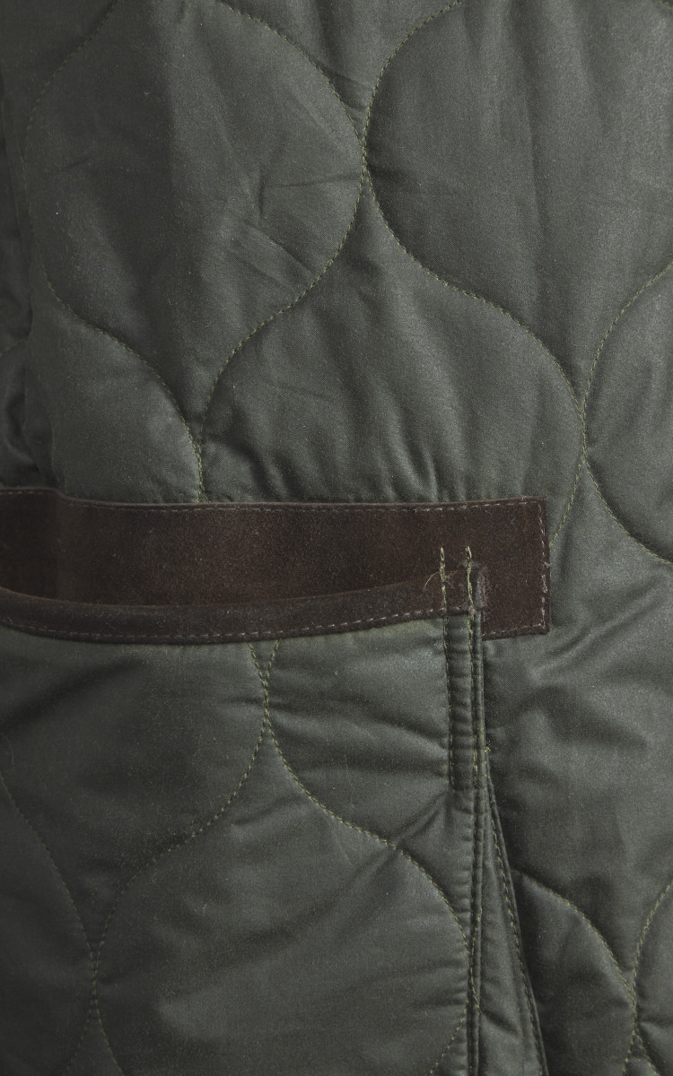 Barbour x To Ki To Driving Quilted Waxed Jacket Archive