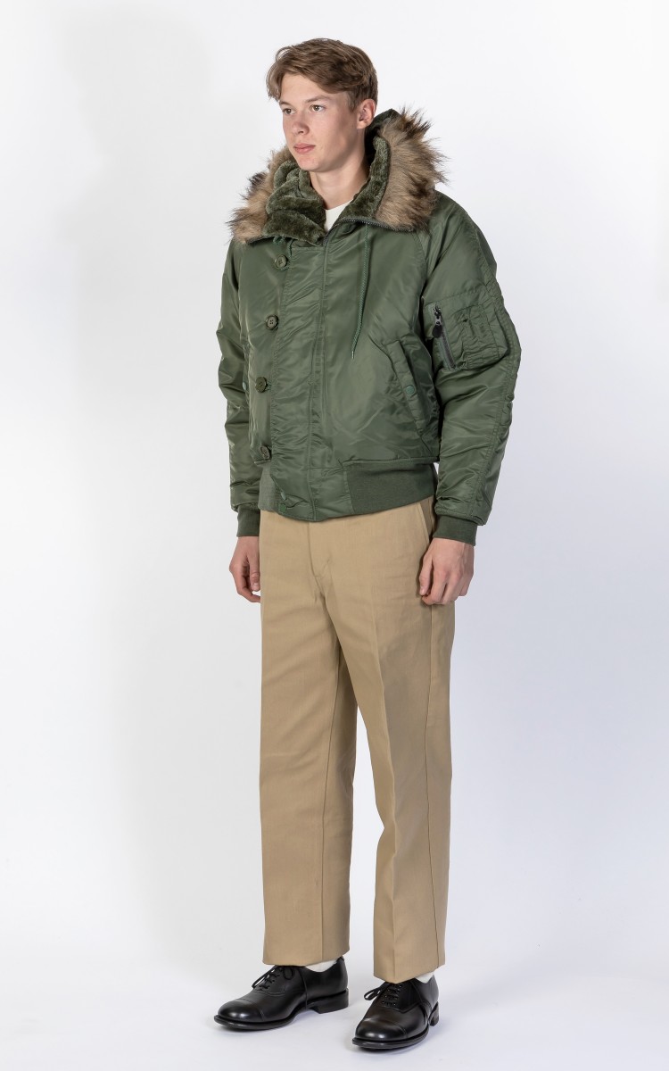 Military Surplus N2B US Flight Jacket Olive | Cultizm