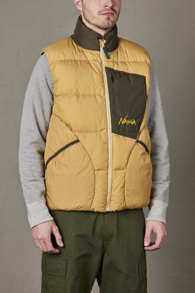 ぽんNANGA MAZENO RIDGE VEST NVY XL NANGA MAZENO RIDGE VEST – unexpected store