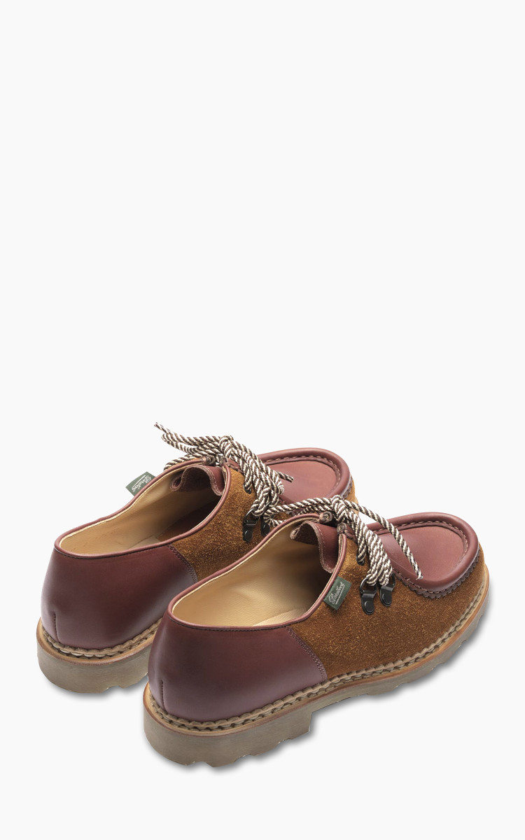 ブーツその他 Paraboot Brown Shoes With Norwegian Stitching Michael Shoe